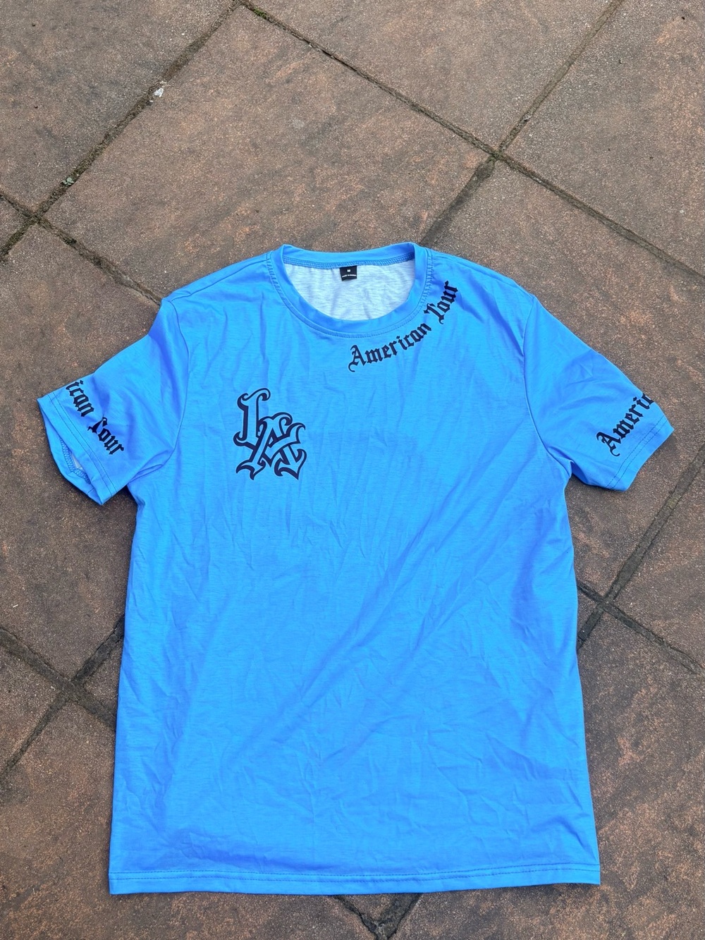 Blue Graphic Men’s T-Shirt